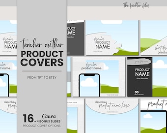 TPT to Etsy Product Covers | Canva Templates (Digital Download)