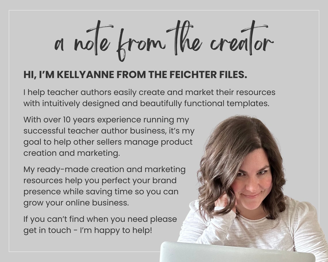 Pinterest Pin Canva Template TPT | Teacher Author | Teacher Seller ...