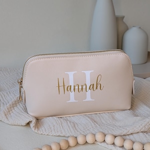 Kosmetiktasche Kulturbeutel Geschenk Frau Freundin Kulturtasche personalisiert
