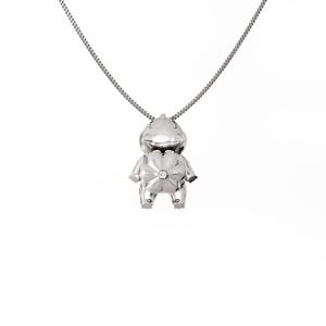 Sterling zilveren baby plantenmonster - PKMN sieraden