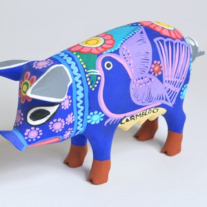 Wooden Mexican Folk Art Sculpture
