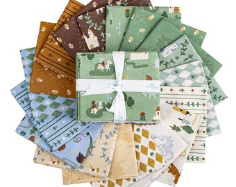 Faraway Kingdom Fat Quarter Bundle, 18 Pcs.