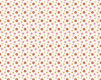 Patchwork Floral Cream by the yard -12.60/yard
