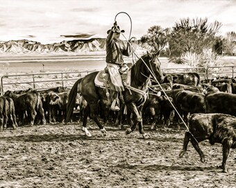 Fine Art Photography, Western Print, Cowboy Art, Wall Decor, Farmhouse Decor, Western Decor