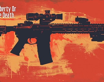 Liberty's Resolve: A Patriot's MK18 AR15 Piece