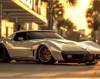 The Majestic Marvel of the 1982 White Corvette