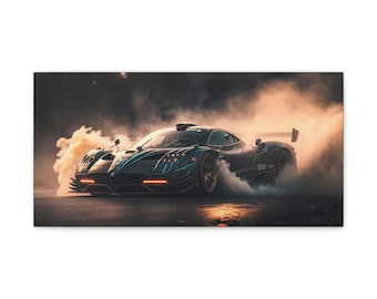 A Powerful 2020 Pagani Huayra Doing An AWD Burnout