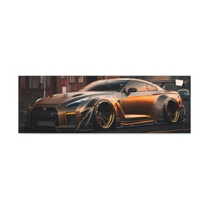 Stunning Liberty Walk GTR in Captivating Digital Art Print