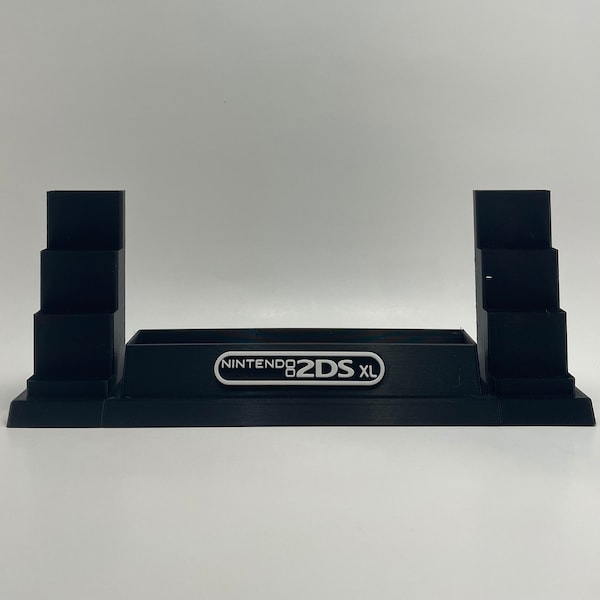 Nintendo 2DS XL & 24 Game Patrone Display/Stand/Halter - NUR DISPLAY (Farben kostenlos anpassen)