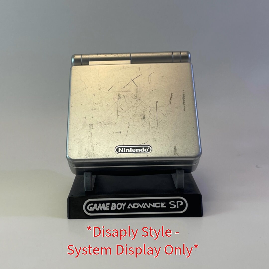 Custom Color Game Boy Advance SP Display Stand – Acrylic Holder For GBA SP Console – MannixCo