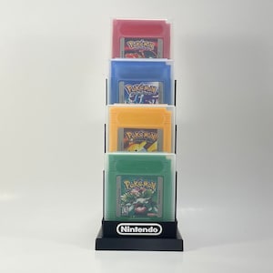 Gameboy Color 9 Game Case Display/Stand/Holder - DISPLAY ONLY (Customize Colors for FREE)