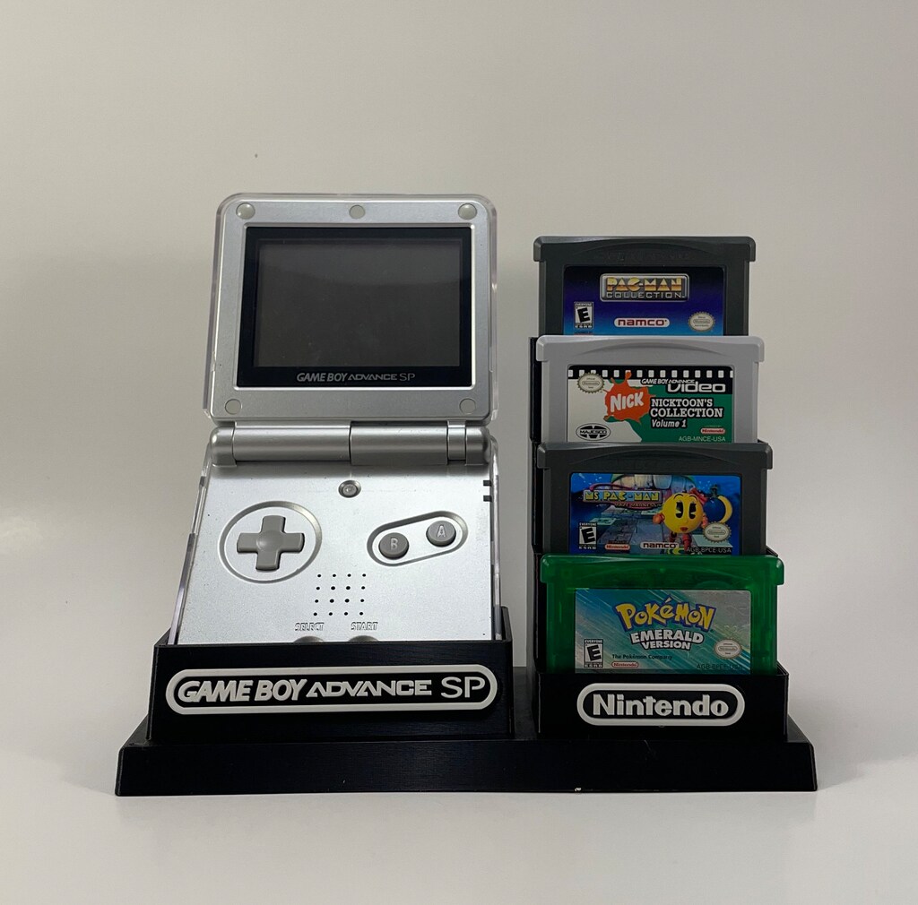 Custodia Protettiva Per Gameboy Advance SP: Fodera Rigida Nera Anti-graffio Per GBA SP