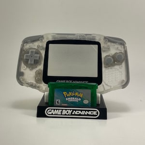 Nintendo Game Boy Advance & Game Cartridge Display/Stand/Holder - DISPLAY ONLY (Customize Colors for FREE)