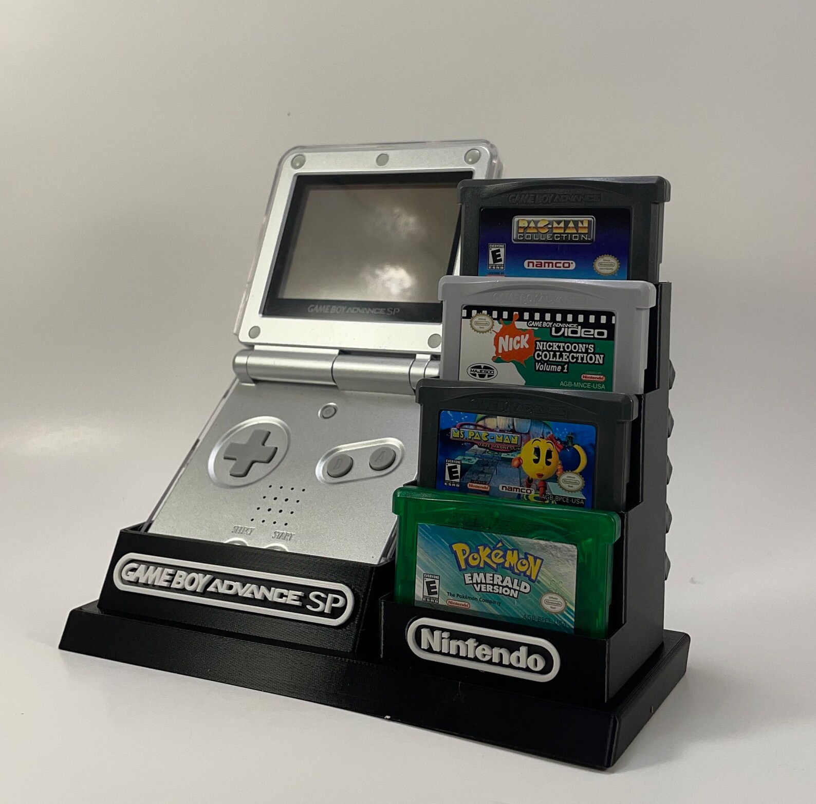 Nintendo Game Boy Advance SP for Protective Case and 9 Game Etsy