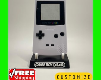 Supporto/Display/Supporto per Nintendo Game Boy Color - SOLO DISPLAY (Personalizza i colori GRATUITAMENTE)