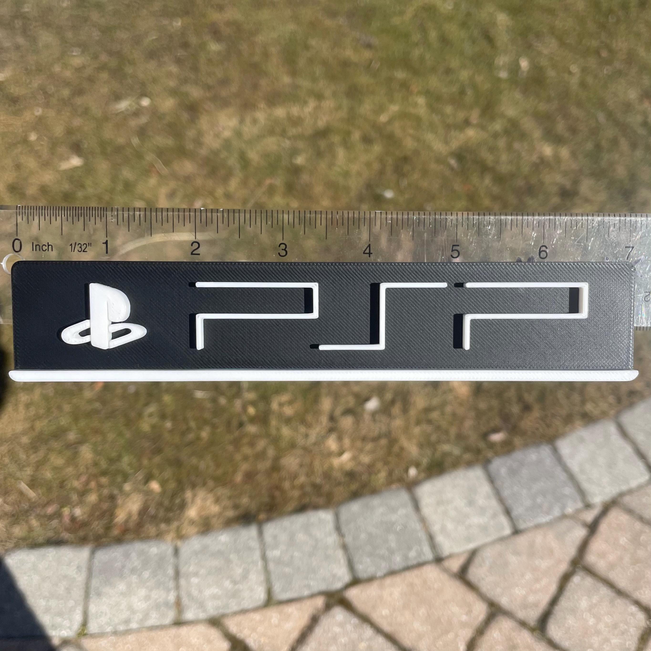 PSP ロゴ サイン 壁掛け、棚ディスプレイ、冷蔵庫マグネット用