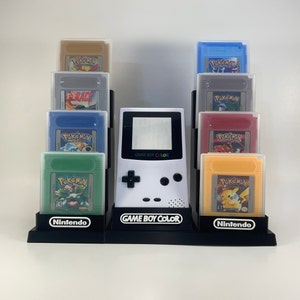 Nintendo Game Boy Color & 18 Games in Protective Case&#39;s Stand/Display - DISPLAY ONLY (Customize Colors For FREE)