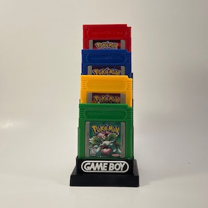 Gameboy Original/Classic/DMG 9 Game Cartidges&#39;s Display/Stand/Holder - DISPLAY ONLY (Customize Colors for Free)