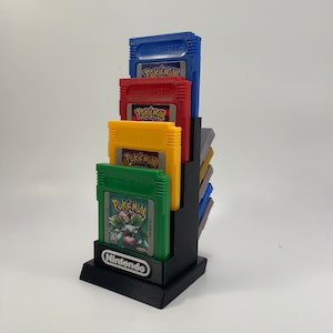 Game Boy Color 9 Game&#39;s Display/Stand/Holder - DISPLAY ONLY (Customize Colors for FREE)