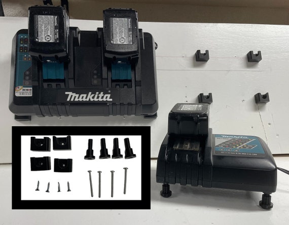 マキタ バッテリー充電器（取り外し可能）壁掛けセット 18V シングル