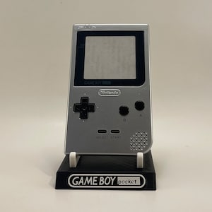 Nintendo Gameboy Pocket Display/Stand/Holder - DISPLAY ONLY (Customize Colors for FREE)