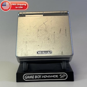 Nintendo Game Boy Advance SP Display/Stand/Holder - DISPLAY ONLY (Customize Colors for Free)