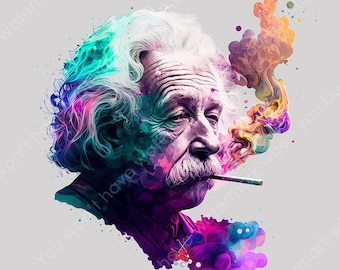Einstein Wallpaper - Etsy Einstein Wallpaper - Etsy