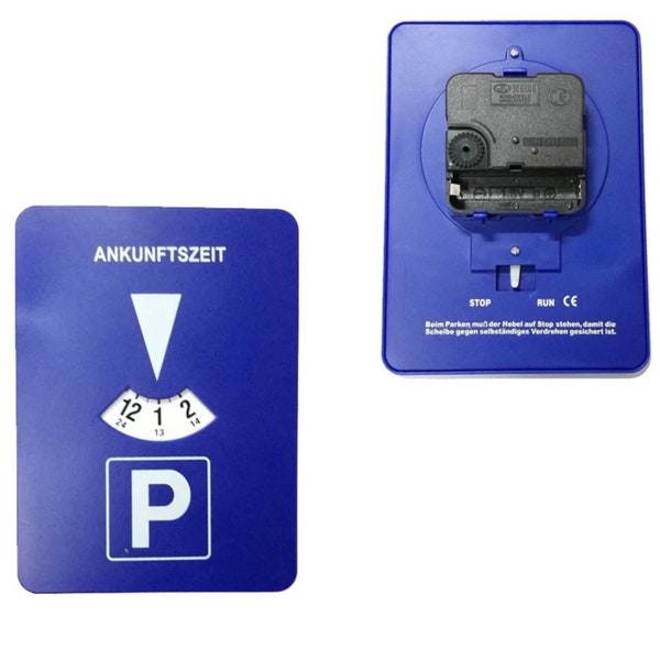 Electronic/automatic parking disc