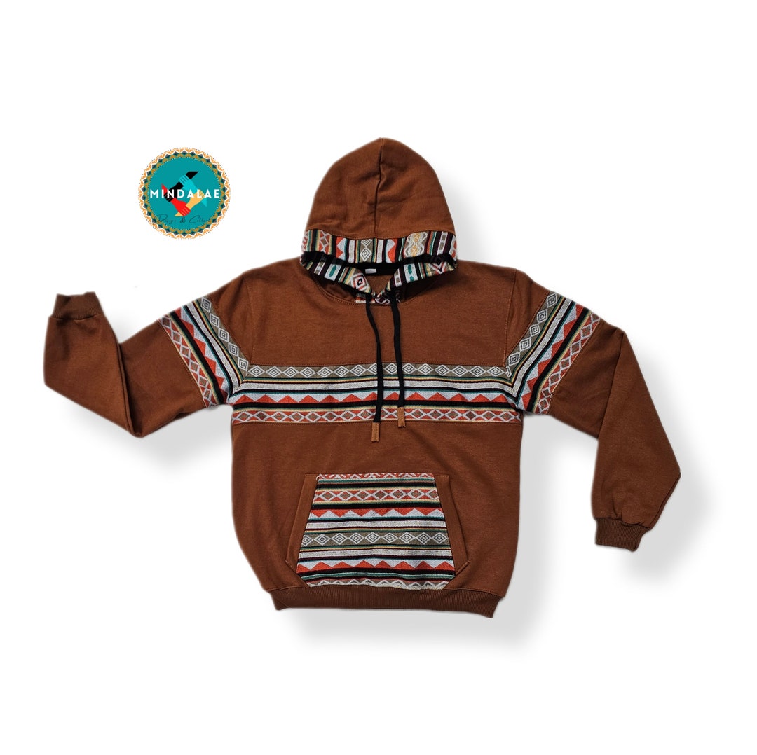 Native Southwestern Hoodie Earth Tones Handcrafted by Indigenous Hands ...