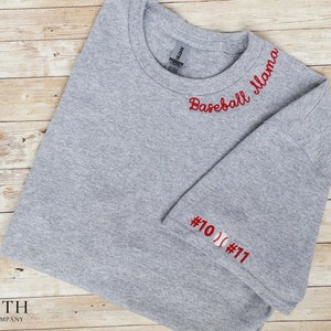 Custom Embroidered Neckline T Shirt