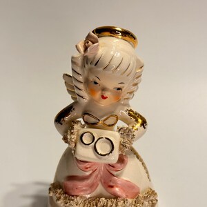 Napco June Angel Made in Japan 1950’s Vintage Ceramic Glazed Figurine