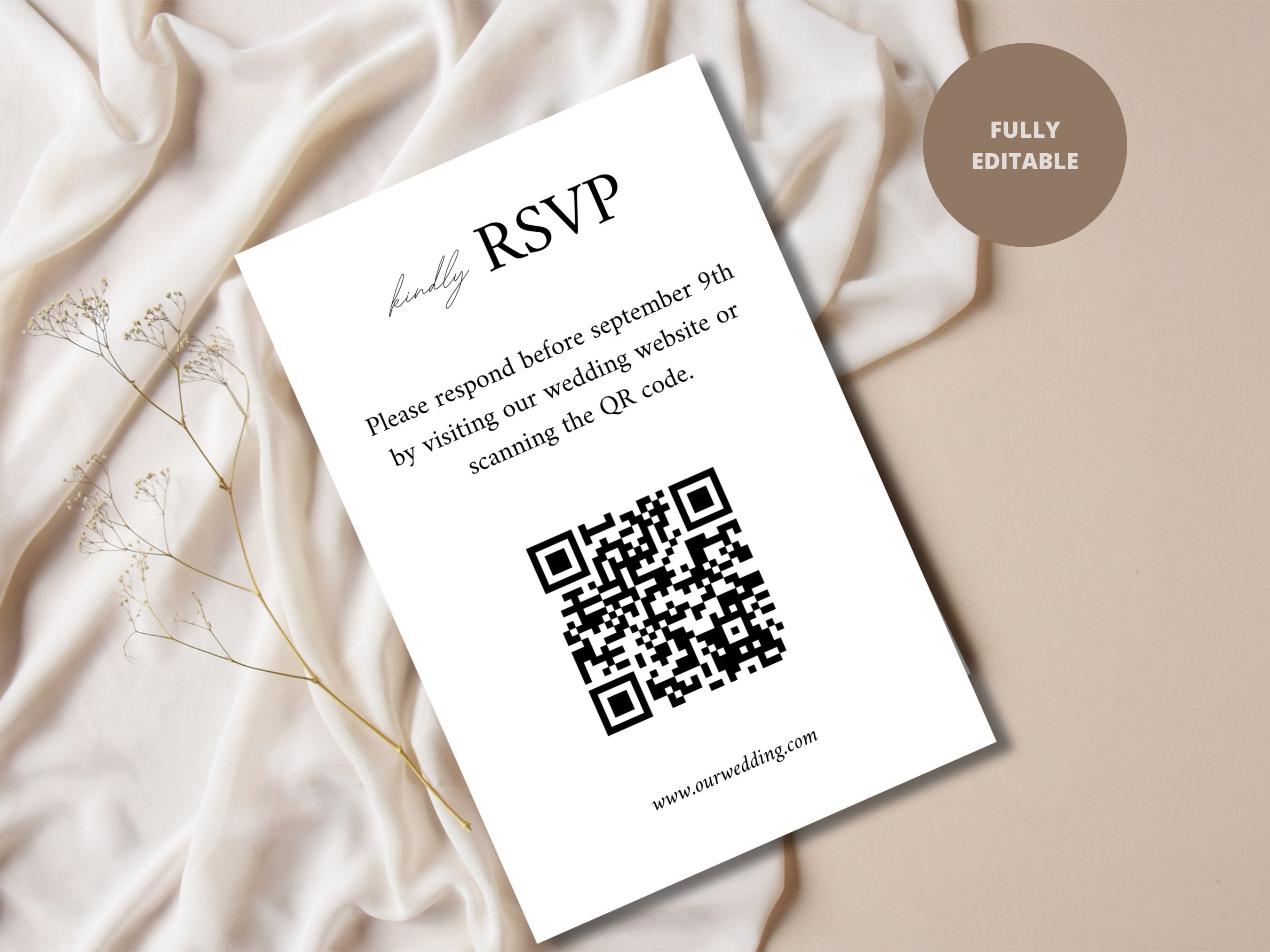 Qr Code Rsvp Editable Qr Code Rsvp Qr Code Rsvp Wedding Etsy Qr Code Rsvp Editable Qr Code Rsvp Qr Code Rsvp Wedding Etsy
