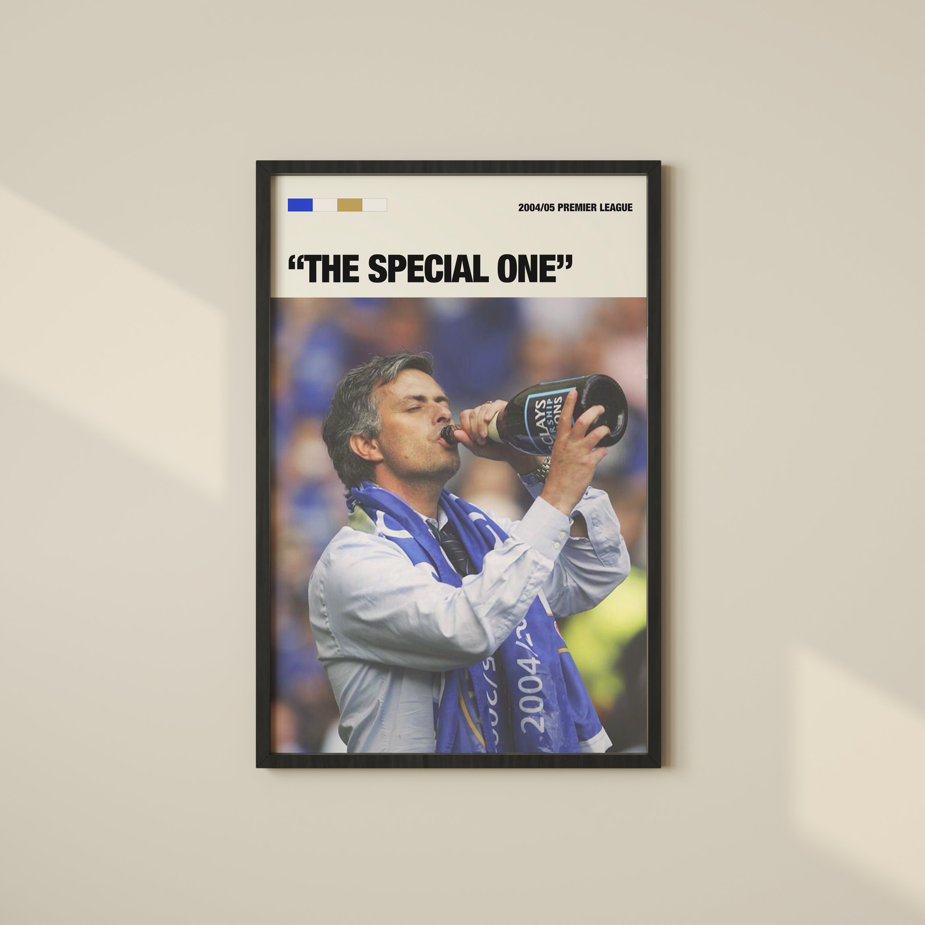 Jose Mourinho Poster the Special One Chelsea Fan Gift Premier
