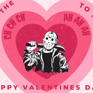 Horror Themed Valentine&#39;s Day Card