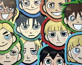 Attack on Titan-stickers