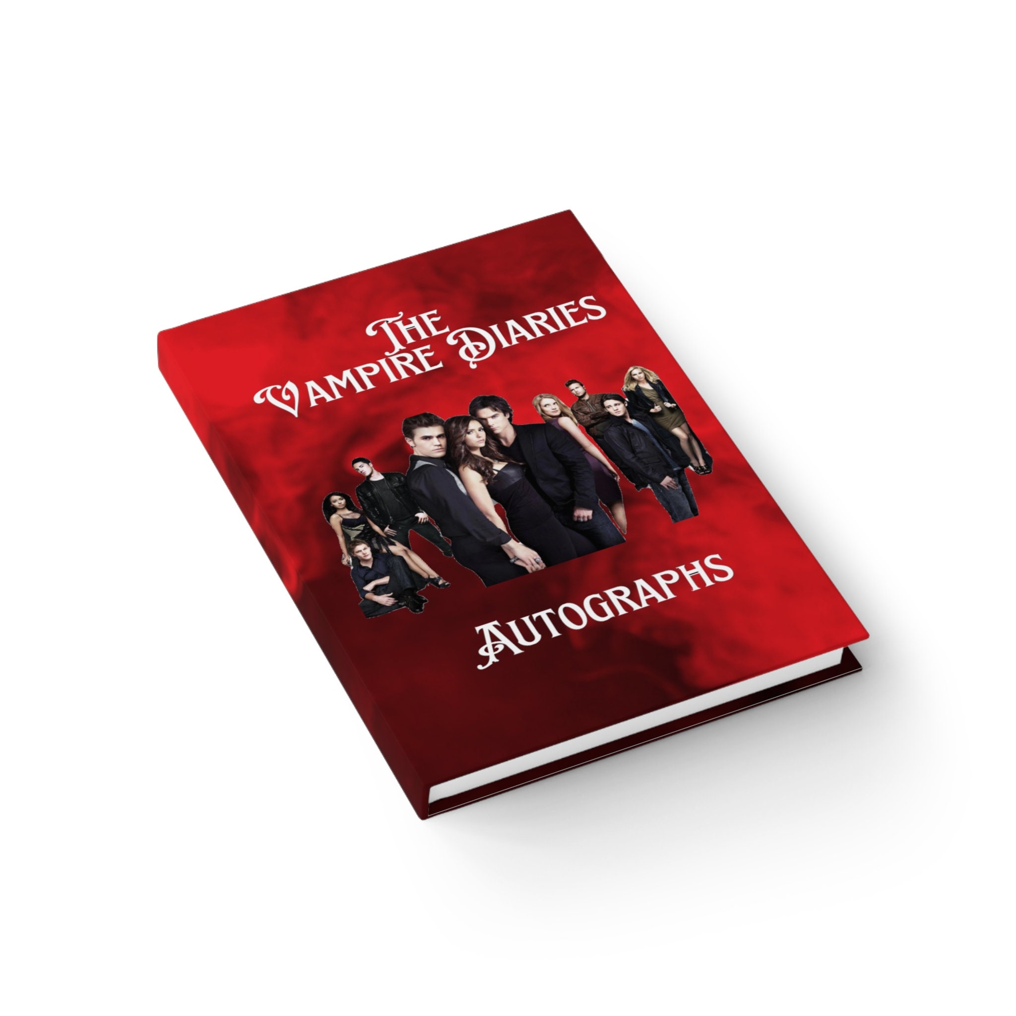 The Vampire Diaries Autograph Journal - Etsy