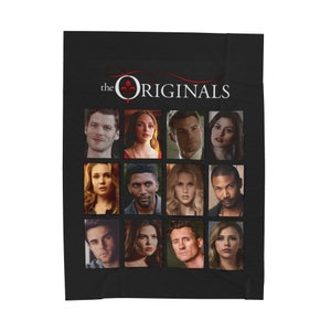 The Originals Velveteen Plush Blanket