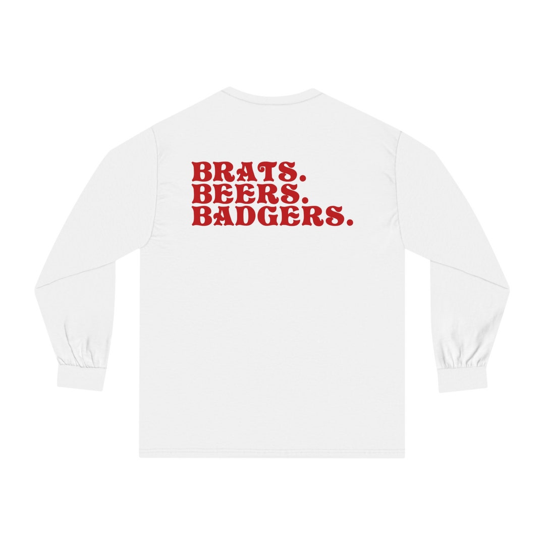 Brats. Beers. Badgers. / Madtown Unisex Classic Long Sleeve Tshirt Etsy