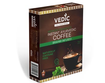 Instant Ayurvedic Coffee, Brahmi Infused