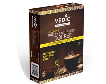 Instant Ayurvedic Coffee, Ashwagandha Infused