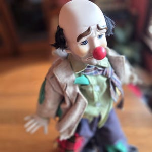 50s Vintage Emmett Kelly Clown Doll箱あり 50s Vintage Emmett Kelly Clown Doll箱あり VTG 1950
