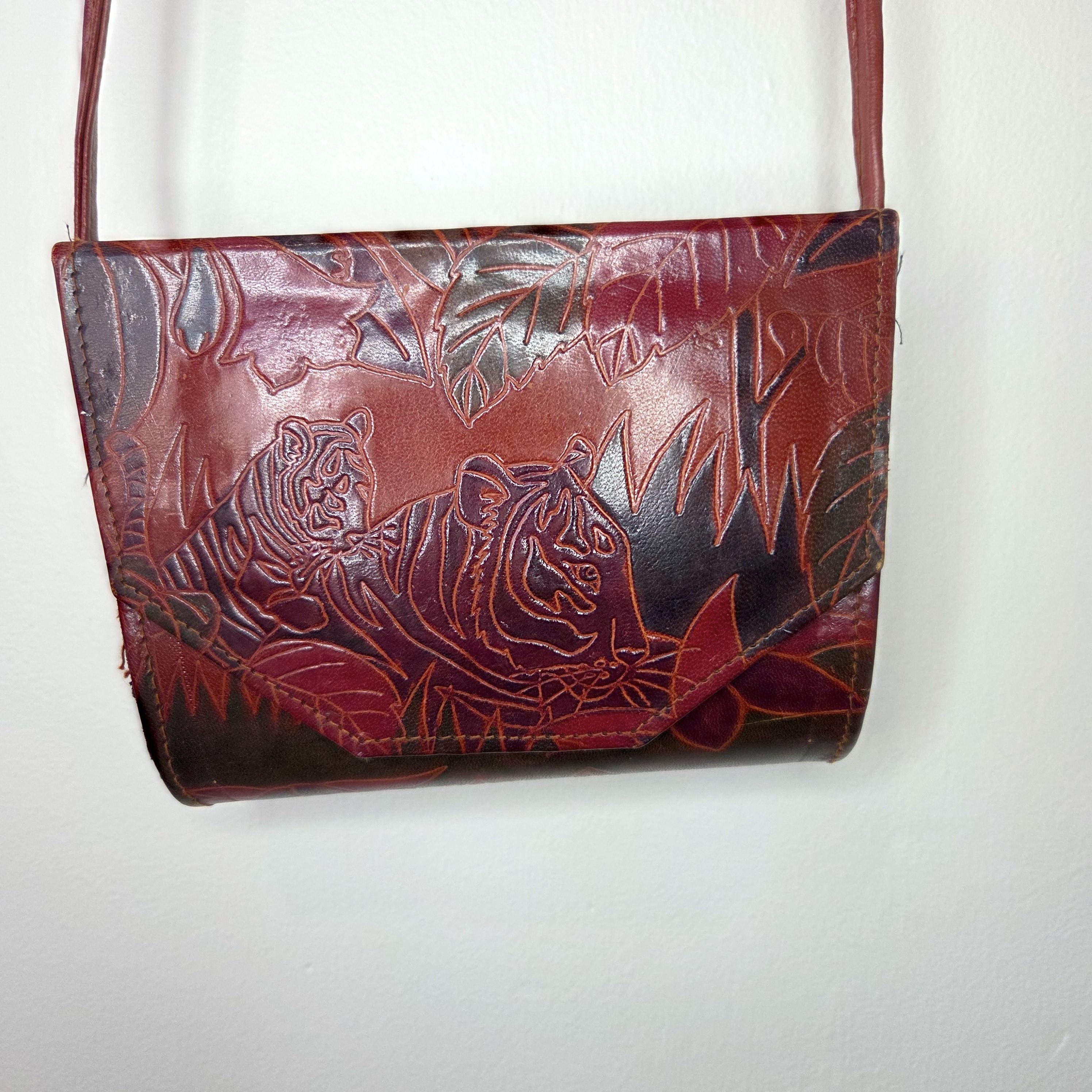Like New Maggie Modena Purple Floral Canvas and Black Leather Backpack TWO COATESVILLE RESIDENTS (FORMER ULTRA-LUXURY BRAND  main image 2