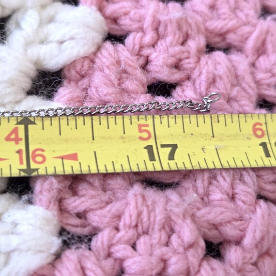 Faux Torquise Square Cluster Statement Necklace - image 8