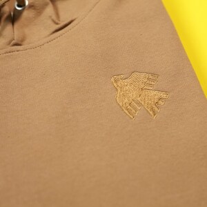 Embroidered Hoodie Bird, Unisex Midweight Hoodie, Embroidered Bird, Unisex Hoodie, Trendy, Gift, hoodie, Sweatshirt and hoodies