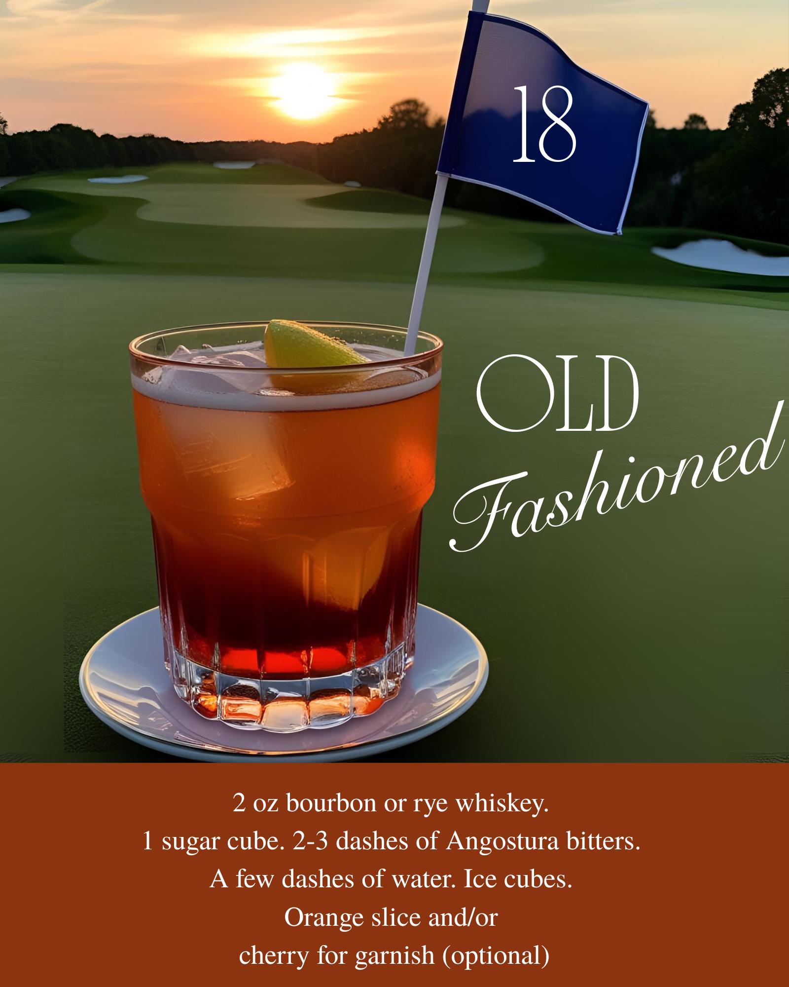 Old Fashioned Drink Recipe