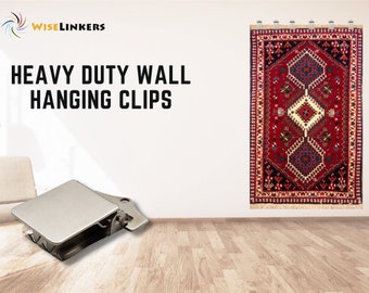 Laffeya Lot De 4 Pinces à Tapisserie En Bois Pour Tapis, Support