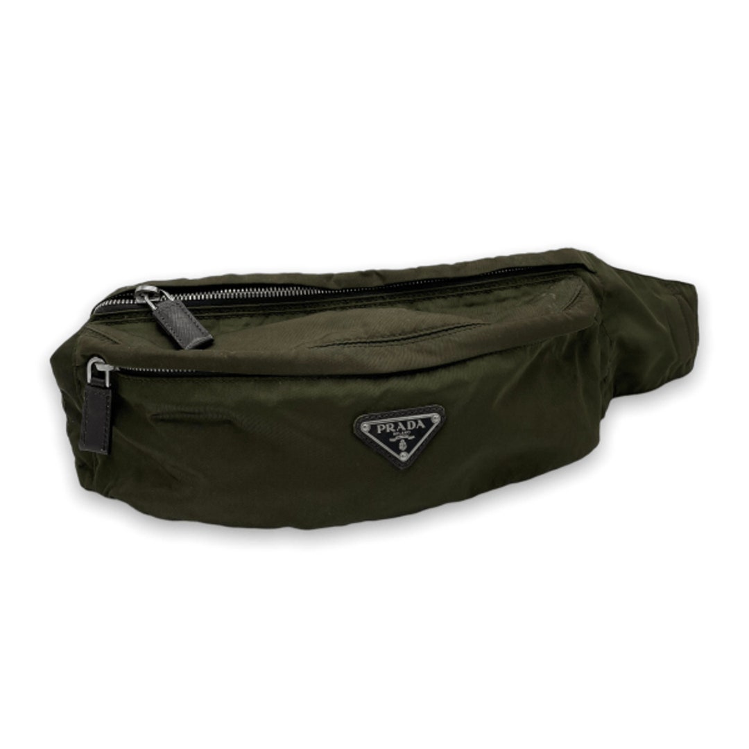 Authentic Prada Fanny Pack Khaki Prada Fanny Pack designer Etsy