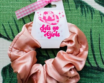 Cowgirl Scrunchies: Bachelorette Party Hair Tie Favor