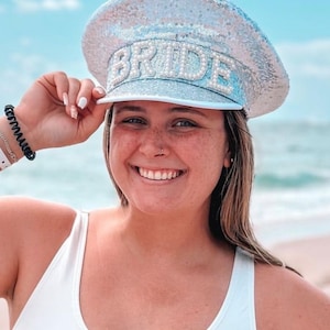 Bride captain hat