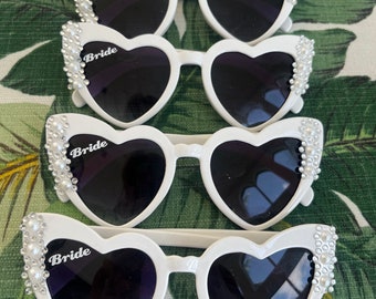 Bride Pearl and Diamond sunglasses